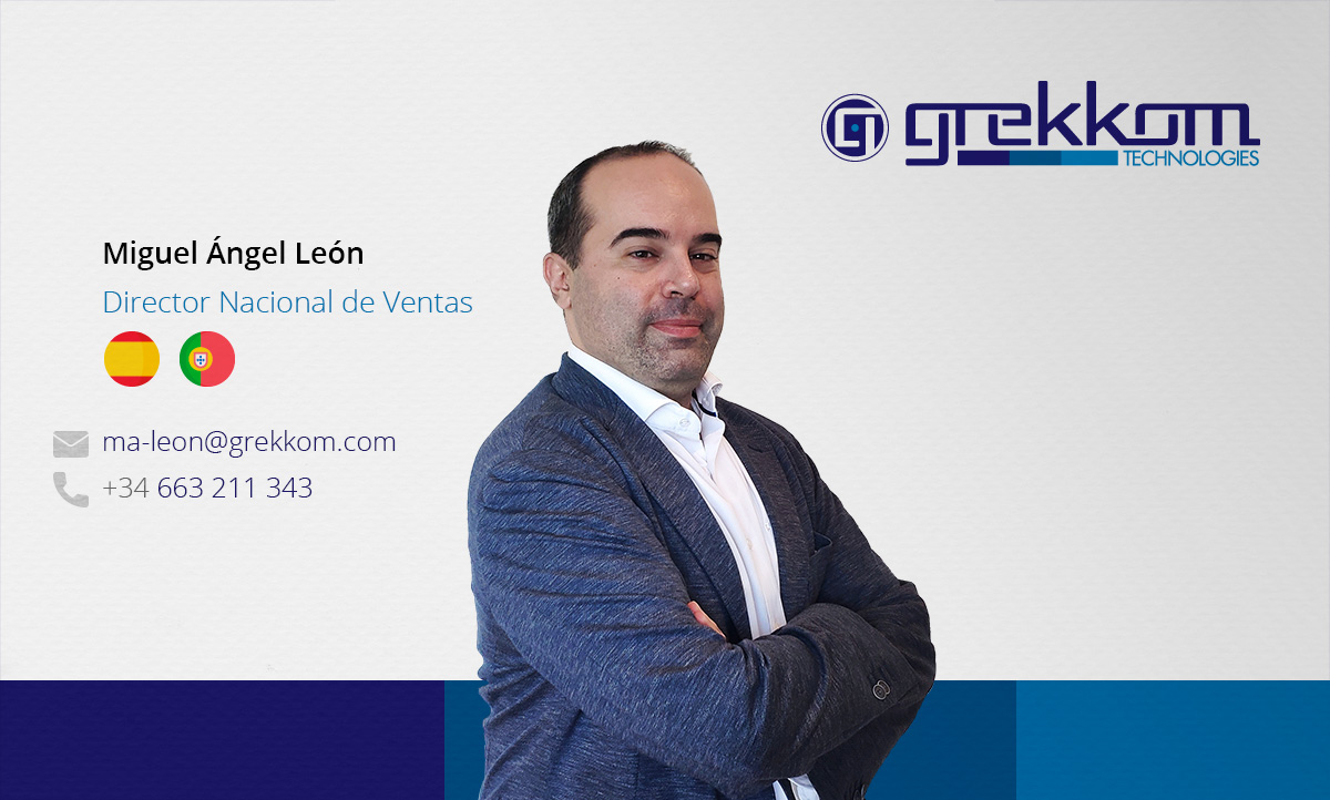 Miguel Ángel León, nuevo Director Nacional de Ventas de Grekkom Technologies