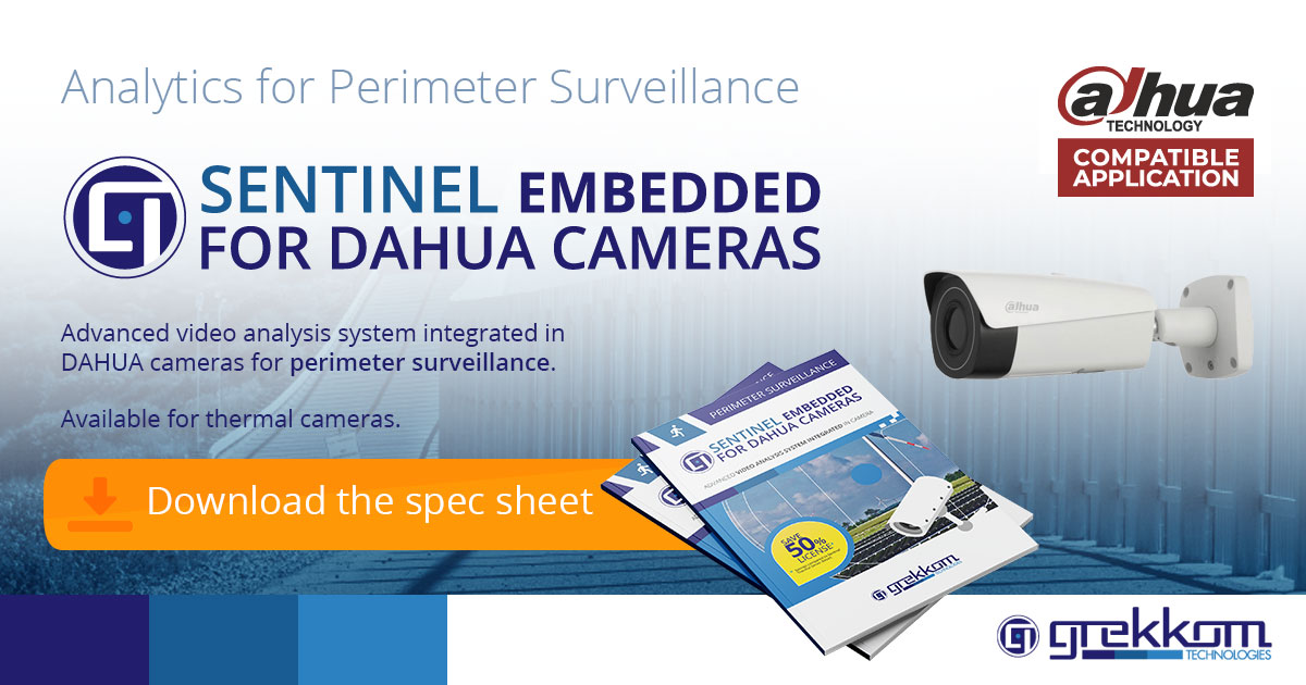 Sentinel Embedded for DAHUA Cameras