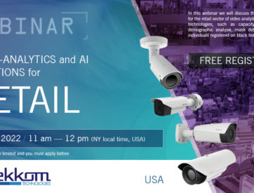 Webinar: Video-analytics and AI solutions for retail 2022 - USA