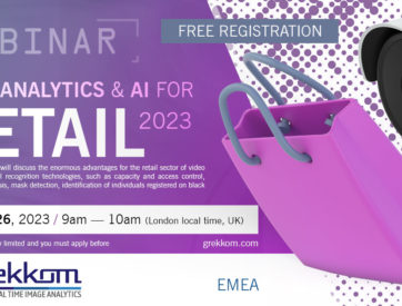 Webinar: Video-analytics and AI solutions for Retail 2023 - EMEA