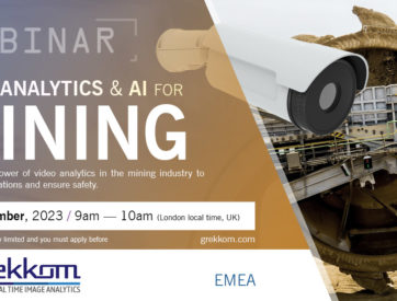 Webinar: Video Analytics and AI for the Mining Industry 2023 - EMEA